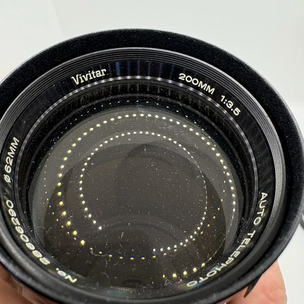 Vintage Vivitar Auto 62-200mm Telephoto Lens Film Photography Made In Japan‎